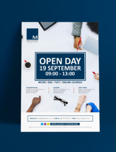 Milpark Open Day Poster