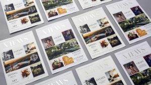 Views publication layouts and editorial design