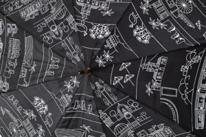 Pure Products Black Cape Town Umbrella