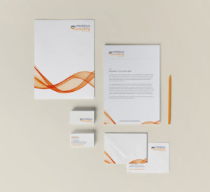 Mobius Consulting stationery