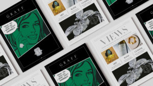 Views Wine estate publication editorial cover & back