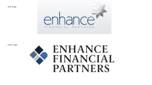 New & Old Enhance Logo