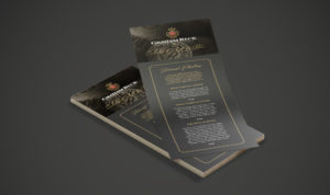 Graham Beck Menu