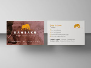 Kambaku Business cards