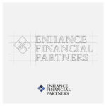 Enhance Financial Partners Logo Design Breakdown