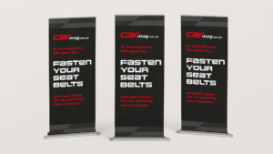 CAR Magazine pull up banner