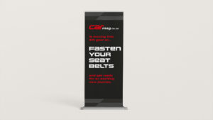 CAR Magazine Pull-Up Banner