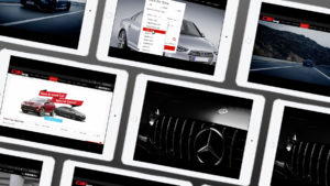 Car Magazine Launch Video on ipad