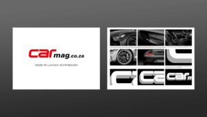 Car Magazine Launch Video storyboard screens