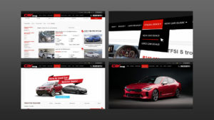 Car Magazine video screens