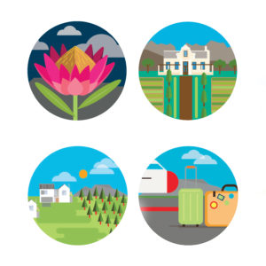 Somerset Lakes Content Marketing Illustrated Icons