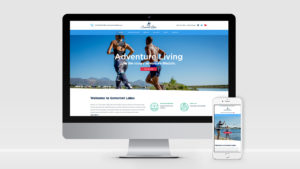 Somerset Lakes property website on desktop and mobile