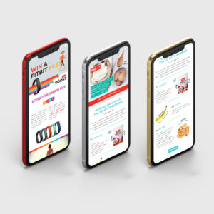 Vitalise Mobile App Design